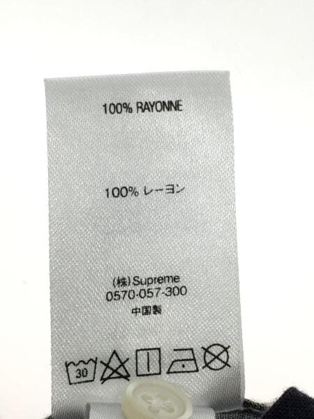 Supreme(シュプリーム) / 半袖シャツ/S/レーヨン/BLK/総柄 | 古着の