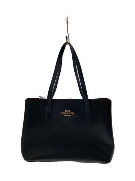 COACH(コーチ) / トートバッグ/レザー/BLK | 中古品の販売・通販なら 