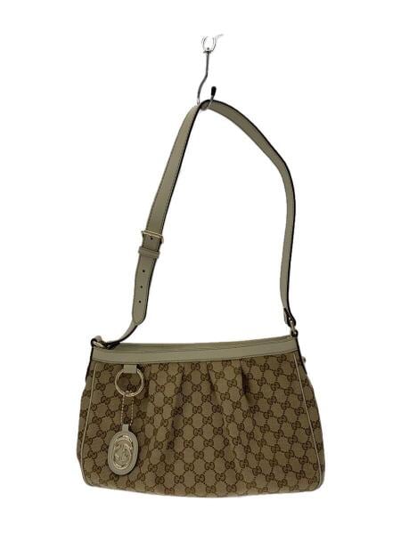 GUCCI(グッチ) / ジッパー不良、内部汚れショルダーバッグ/キャンバス