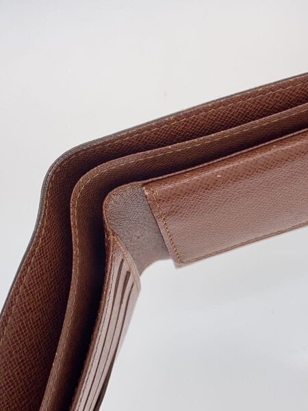 LOUIS VUITTON◇ポルト・フォイユ・マルコ_モノグラム・キャンバス_BRW