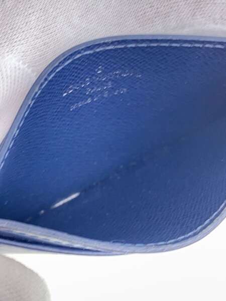 LOUIS VUITTON(ルイヴィトン) / カードケース/レザー/NVY/無地/メンズ