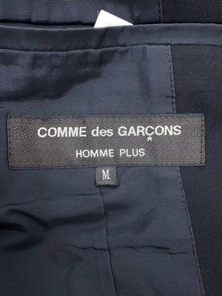 COMME des GARCONS HOMME PLUS / Rip & Tongue期/AD2005/2Bジャケット/M/ウール/BLK COMME des GARCONS HOMME PLUS(コムデギャルソンオムプリュス) / Rip