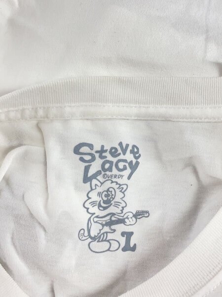 VERDY / Steve Lacy/2024JAPANツアーTシャツ/Tシャツ/L/コットン/WHT/プリント VERDY(ヴェルディ) / Steve Lacy/2024JAPANツアーTシャツ/Tシャツ/L
