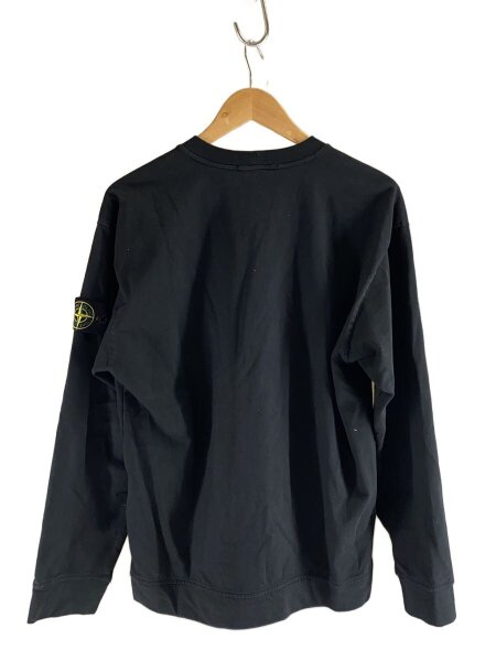 STONE ISLAND(ストーンアイランド) / 長袖Tシャツ/L/コットン/BLK/無地
