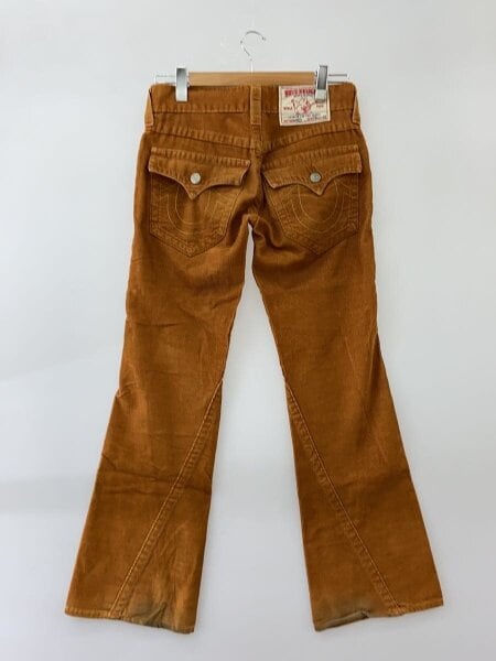 Y2K USA製 トゥルーレリジョン JOEY コーデュロイ ブーツカットパンツ 