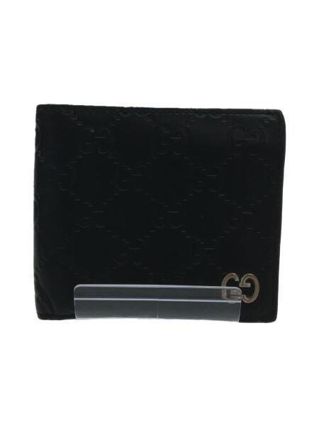 ☆GUCCI グッチ 2つ折り財布 473922 584046 グッチシマ レザー 
