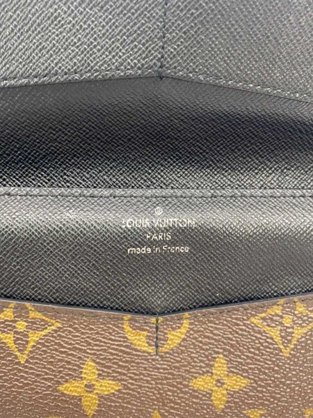 LOUIS VUITTON / ポルト・フォイユ・ロン_モノグラム・マカサー_チェーン/PVC/BRW/レディース// LOUIS VUITTON(ルイヴィトン) / ポルト・フォイユ・ロン_モノグラム