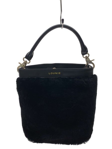 LOUNIE(ルーニィ) / ショルダーバッグ/ファー/BLK | 中古品の販売 