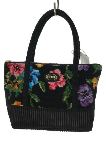 FEILER 花柄ハンドバッグ