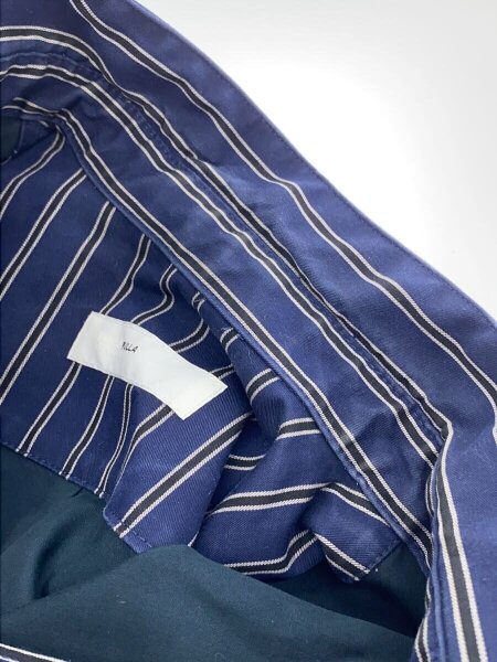 TOGA PULLA(トーガプラ) / 半袖シャツ/36/コットン/NVY/ストライプ