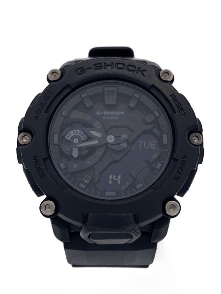 CASIO(カシオ) / クォーツ腕時計_G-SHOCK/アナログ/ラバー/BLK/BLK 