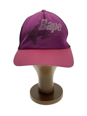 Bape sta エイプ ピンクキャップ A BATHING APE キャップ ・ ピンク