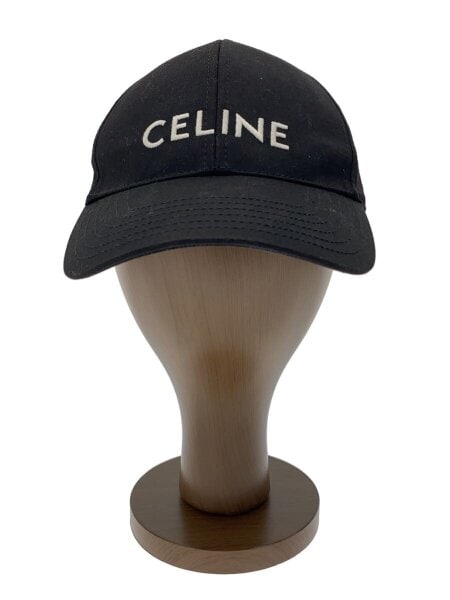 黒 Celine 帽子 セリーヌ CELINE 帽子 ベースボールキャップ ロゴ 刺繍 黒 Celine 帽子 セリーヌ CELINE 帽子 ベースボールキャップ ロゴ 刺繍
