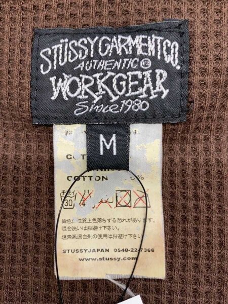 STUSSY(ステューシー) / アクティブジャケット/M/コットン/BRW/変色有 