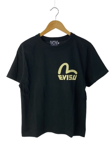 EVISU(エヴィス) / Tシャツ/38/コットン/BLK | 古着の販売・通販なら 