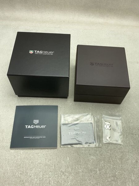 TAGHeuer(タグホイヤー) / クォーツ腕時計/アナログ/ステンレス/BLK