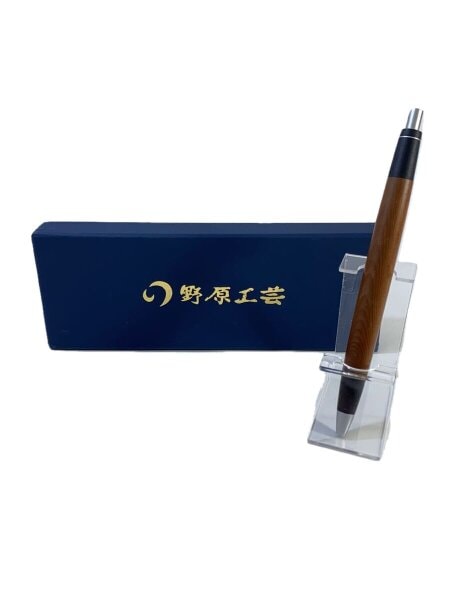 野原工芸 ボールペン 野原工芸 槐 ロータリー ボールペンを開封レビュー
