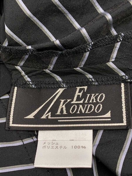 eiko kondo(エイココンドウ) / コート/40/ポリエステル/BLK/ストライプ