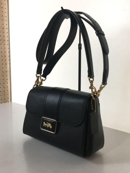 COACH(コーチ) / Grace Shoulder Bag/レザー/ブラック/CC068 | 中古品 