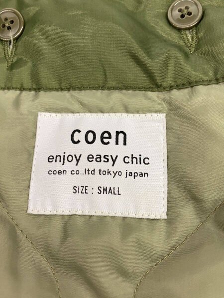 coen(コーエン) / モッズコート/ライナー付/M/ポリエステル/KHK/7660