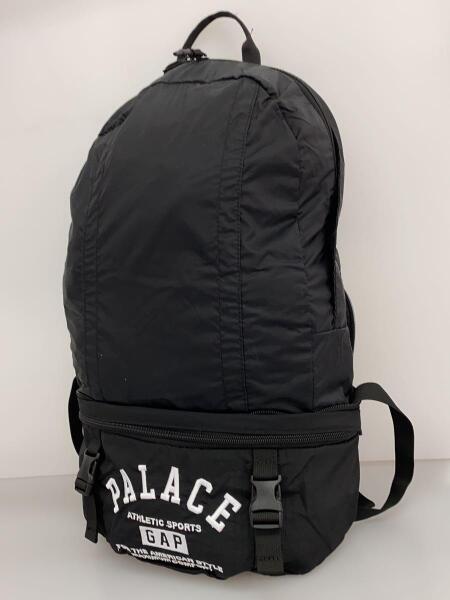 PALACE(パレス) / ×GAP/Backpack/リュック/ナイロン/BLK/無地 | 中古品 