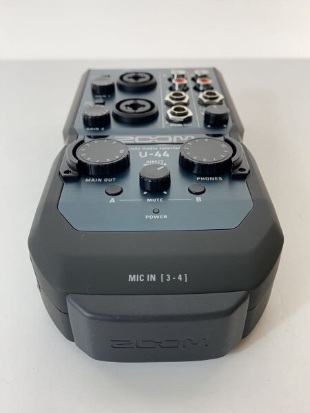 ZOOM U-44 オーディオインターフェース 専用ホルダー付き ZOOM U-44