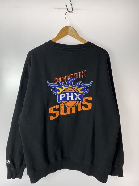 NBA(エヌビーエー) / PHOENIX SUNS/スウェット/XL/コットン/BLK/無地 
