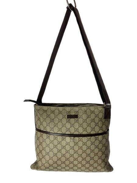 GUCCI(グッチ) / ショルダーバッグ_GGプラス/PVC/BEG/モノグラム 