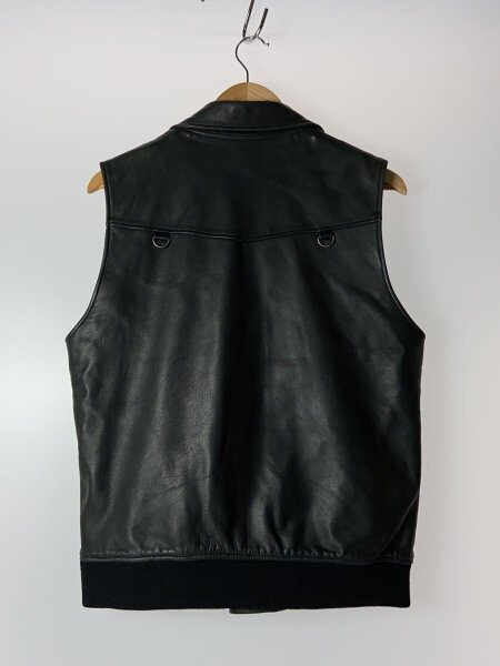 UNDERCOVERISM / ベスト/3/羊革/BLK/無地/7A221-B10 UNDERCOVERISM(アンダーカバイズム) / ベスト/3/羊革/BLK/無地/7A221