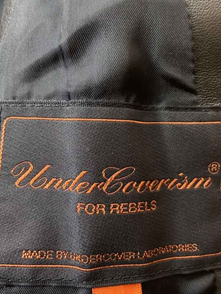 UNDERCOVERISM(アンダーカバイズム) / ベスト/3/羊革/BLK/無地/7A221