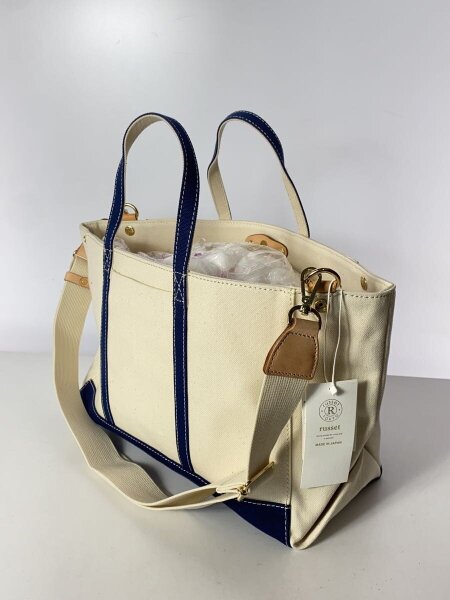 未使用 russet TOKYO⁄ラシット キャンバス トートバッグ グレー 