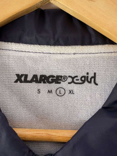 XLARGE×X-girl OG BOX FACE COACHES JACKET XLARGE×X-girl OG BOX FACE