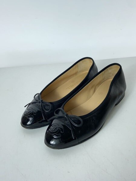 CHANEL(シャネル) / バレリーナ/パンプス/35/BLK/レザー/g02819 