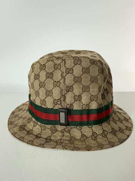 GUCCI(グッチ) / バケットハット/L/ポリエステル/BEG/モノグラム