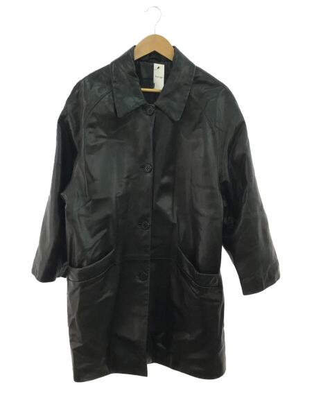 AIGNER(アイグナー) / コート/--/レザー/BLK | 古着の販売・通販なら 