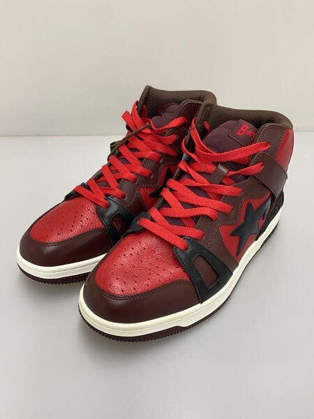 A BATHING APE(アベイシングエイプ) / ハイカットスニーカー/27cm/BRD 