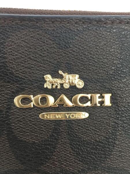 COACH(コーチ) / トートバッグ/レザー/ブラウン/総柄/F58318/コーチ 