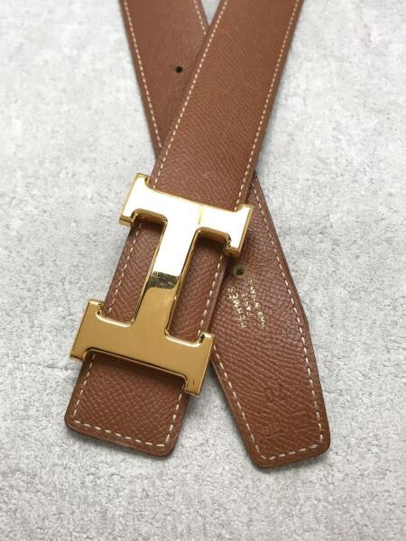 エルメス コンスタンス ブラウン レザー ベルト HERMES HERMES(エルメス) / ベルト/レザー/ブラウン/レディース/コンスタンス