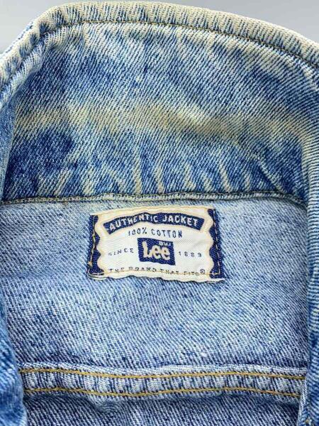Lee(リー) / AUTHENTIC JACKET/Gジャン/コットン/ブルー/無地/リー