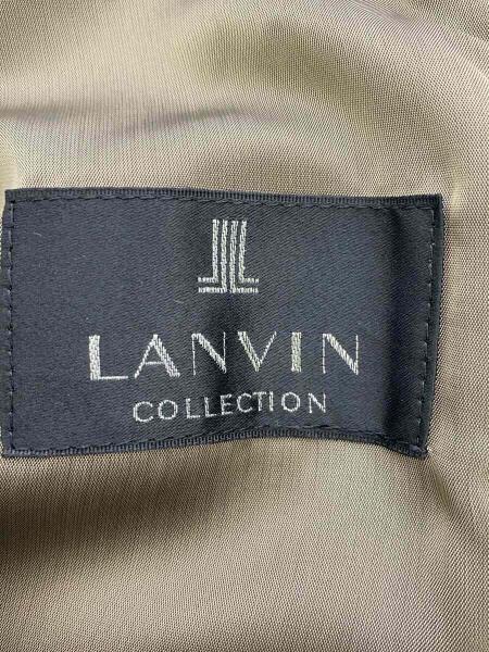 LANVIN COLLECTION(ランバンコレクション) / スタンドカラー/レザー 