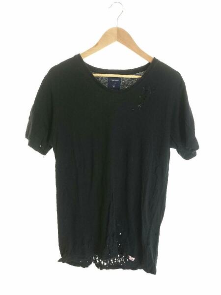MIHARA YASUHIRO(ミハラヤスヒロ) / ダメージ加工半袖Tシャツ/LL 