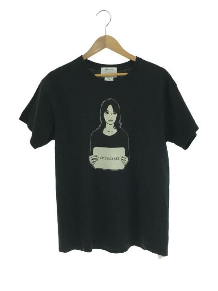 KIYONAGA&CO(キヨナガアンドシーオー) / Tシャツ/L/コットン/ブラック 