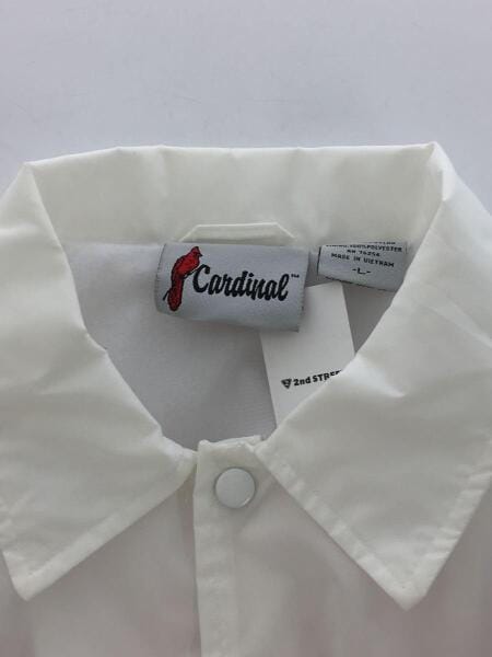 Cardinal XL ホワイト ナイロンジャケット Cardinal XL ホワイト ナイロンジャケット