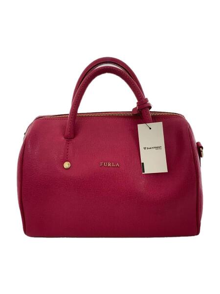 FURLA(フルラ) / ボストンバッグ/レザー/ピンク/ミニボストン | 中古品 