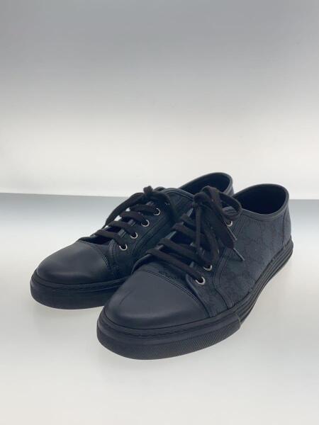GUCCI / ローカットスニーカー/UK8/BLK/426189 GUCCI(グッチ) / ローカットスニーカー/UK8/BLK/キャンバス/426189