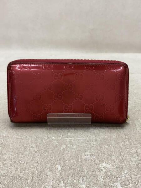 GUCCI(グッチ) / 長財布/エナメル/RED/総柄/レディース/308005・2149 