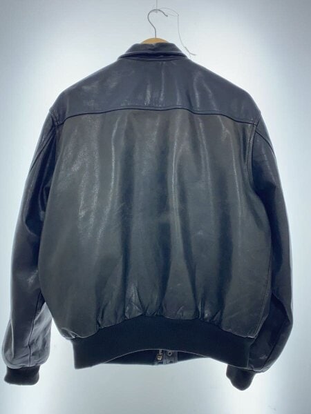 CHEVIGNON 本革　レザージャケット　ブルゾン　ブラック　ヴィンテージ　L chevignon(シェビニオン) / レザージャケット・ブルゾン/L/レザー