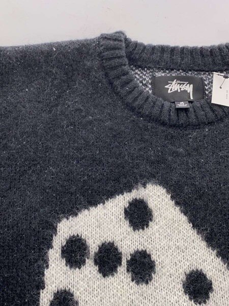 STUSSY(ステューシー) / サイコロ/ニット・セーター(厚手)/M/ナイロン 