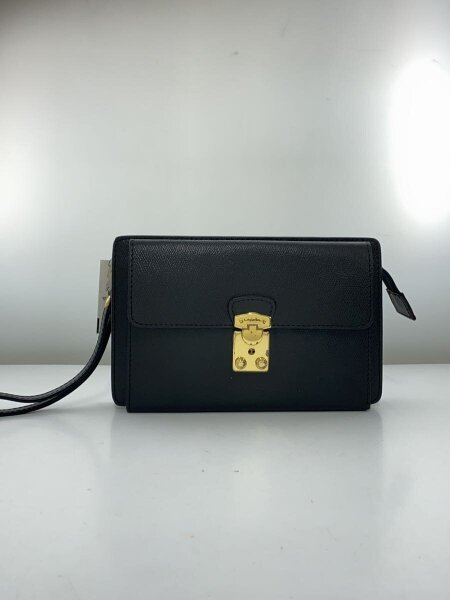 LANCEL(ランセル) / セカンドバッグ/レザー/BLK/MADE IN FRANCE | 中古 