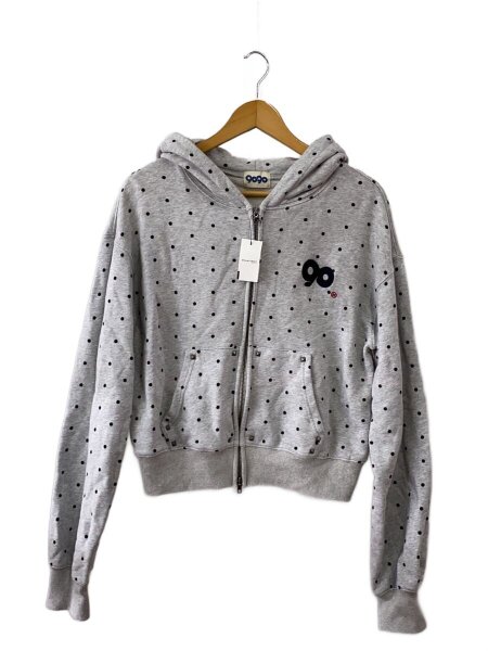 9090(ナインティナインティ) / ジップパーカー/M/コットン/GRY/NN2104 